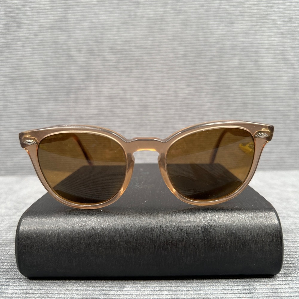 Oliver Peoples Sheldrake Plus Sunglasses Buff Brown OV5315SU 15105D 52mm Italy
